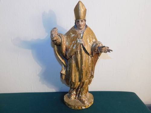 Heiligenfigur holzfigur - heiligenfigur,