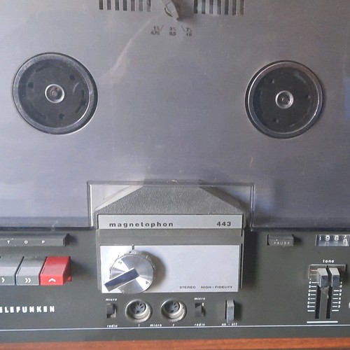 Telefunken magnetophon 443 - magnetophon,