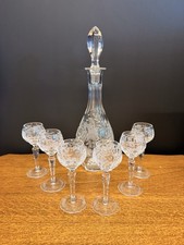 Nachtmann Likörkaraffe + 6