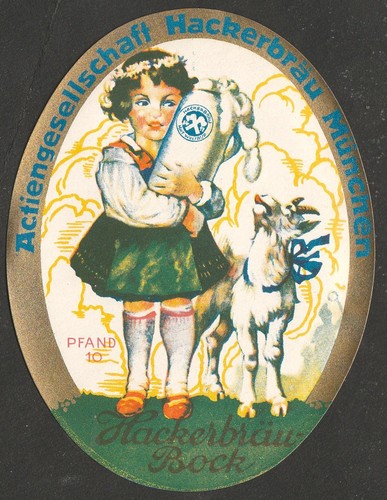 Hackerbräu bock pfand 10 - hackerbrÄu-bock, |