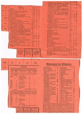  Werne a. d. Lippe 2x Reichskleiderkarte - 1 Ausweis Britische Zone Westfalen 