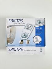 Sanitas Digital EMS TENS Massage SEM 43 3-IN-1 inkl. 20 Stück unbenutzte Pads