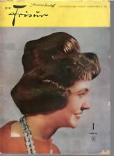 Zeitschrift Die Frisur  Januar Nr. 1  1960  ** Reklame , Frisuren, vintage