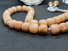 Tesbih kehribar cubuk Malzeme osmanli torunu Harika renk cok nadir etli malzeme