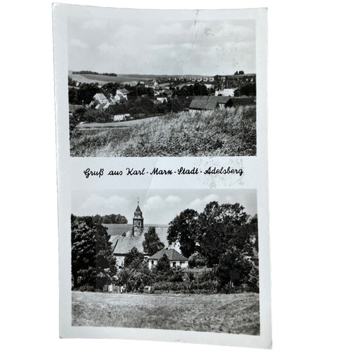 Postkarte karl marx stadt - postkarte, ak