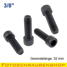 4 X Fotoschrauben, 3/8“