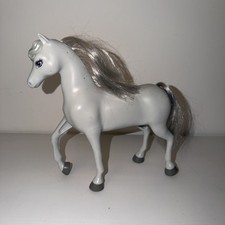 Barbie Pferd Blizzard Weiß Grau Mattel