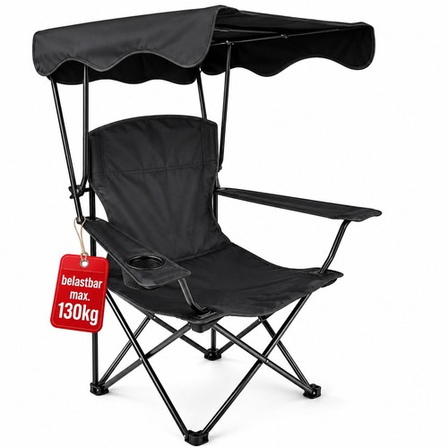 Campingstuhl mit sonnenschutz - campingstuhl,
