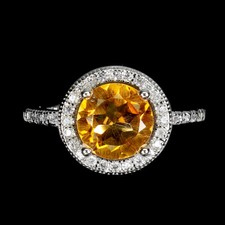 925 Sterlingsilber Ring Rund