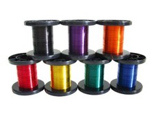 Kupferlackdraht Lackdraht 0,15mm Kupferdraht CU-Draht 100 Meter Spule 7 Farben