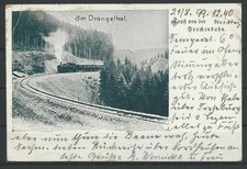 AK Gruss von der Brockenbahn