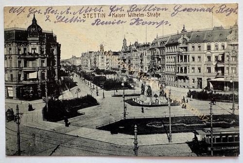 Stettin pommern kaiser - ak,