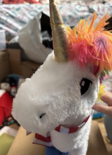 Gemmy singing unicorn - singing,