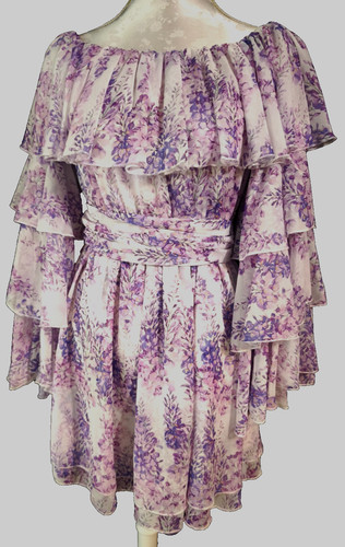 Damen volant kleid danity - kleid, "danity