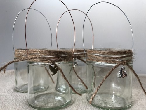 Hängeglas dose teelicht - hängeglas,