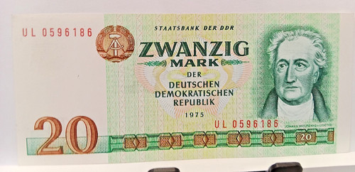 Ddr mark 1975 goethe - 20,