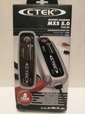 CTEK MXS 5.0, Batterieladegerät 12V, Temperaturkompensation, Intelligentes Lade
