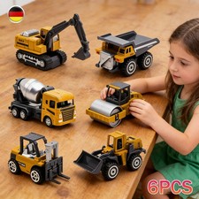 6Stk Baustellen Fahrzeuge