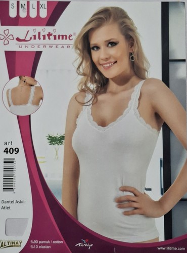Damen unterhemd mit - damen, spitze