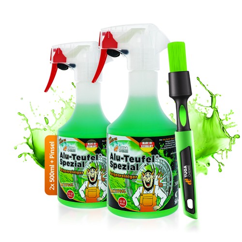 Tuga felgenreiniger set - set, 2×