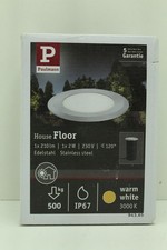 Paulmann 943.65 House Floor Strahler Edelstahl , warmweiß "Neu&OVP"
