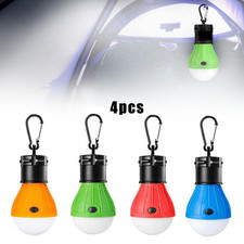 4Tlg LED Campingleuchte Camping Lampe Leuchte Laterne Akku Zelt Licht Outdoor