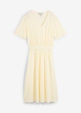 Midikleid mit V-Ausschnitt Gr