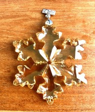 Swarovski Weihnachtsstern 2016 Kristall Ornament /Eiskristall