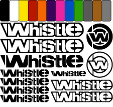 WHISTLE aufkleber sticker