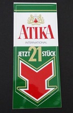 Werbe-Aufkleber Atika