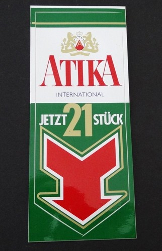 Werbe aufkleber atika - werbe-aufkleber,