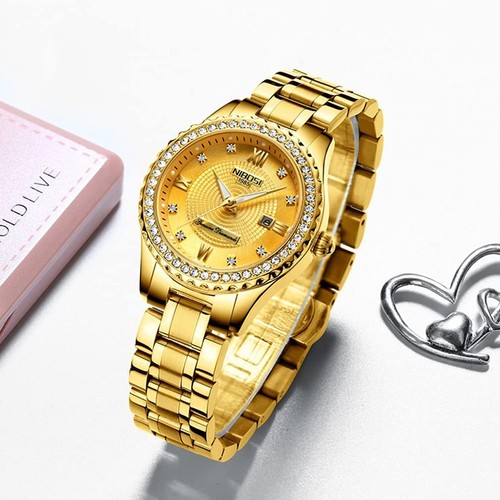 Luxus damen uhr edelstahl - uhr,