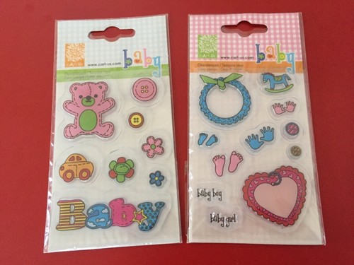 Clear stamps cart - cart-us, baby