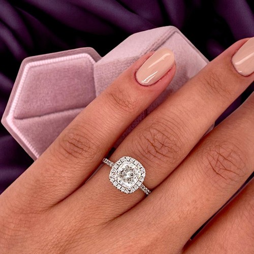 Eleganter ring 950 platin - ring,