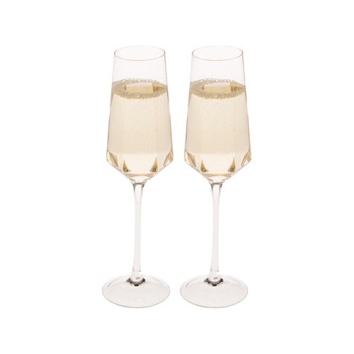 Diamant sektgläser 2er set - im,