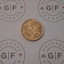 20 Franken Schweizer Vreneli