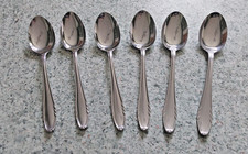 Kaffeelöffel Motiv Ähre/Kornähre 6 Stück Smalcalda DDR