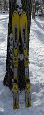 Head Carve Skis Yellow With