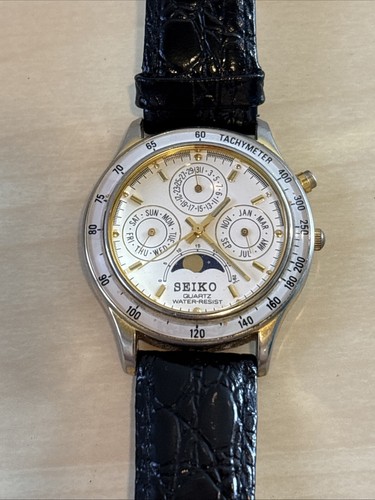 Seiko moonphase triple - seiko,