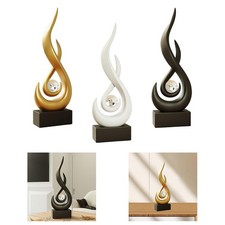 Abstrakte feuerstatue - abstrakte,
