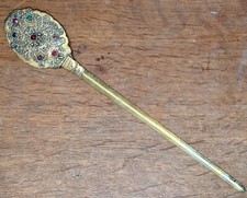 große Biedermeier Haar Hut