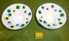 IKEA 2 Kerzenständer  emailliert  Ø ca.  12,5 cm