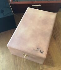 Avo Uvezian Humidor,orig.Unterschrift Avo, lim.Edition 38/80, Leder, TOP ZUSTAND