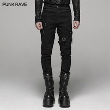 Punk Rave Men's Punk Black