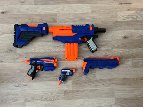 3er nerf gun set elite - nerf, set: