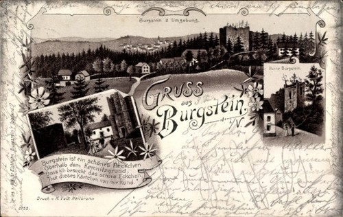 Litho burgstein weischlitz - litho,