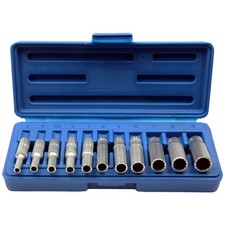 Steckschlüssel Sortimente VIELZAHN 12-kant Einsätze 1/4"-Antrieb 11 tlg. 4-13 mm