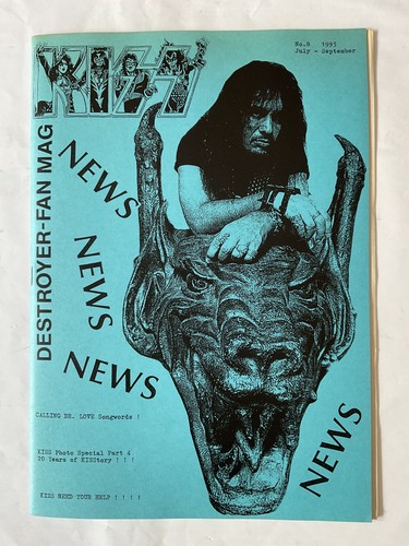 Kiss destroyer fan mag 8 - no.,