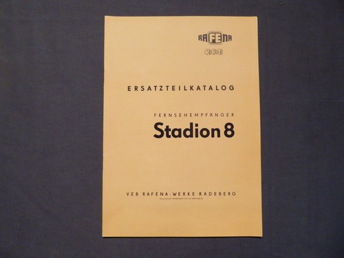 Rafena rft ersatzteilkatalog - rafena,