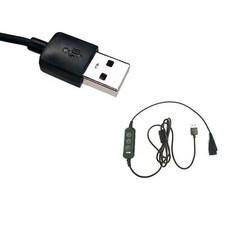 GEQUDIO USB Anschlusskabel (Headset) geeignet für PC und Mac®